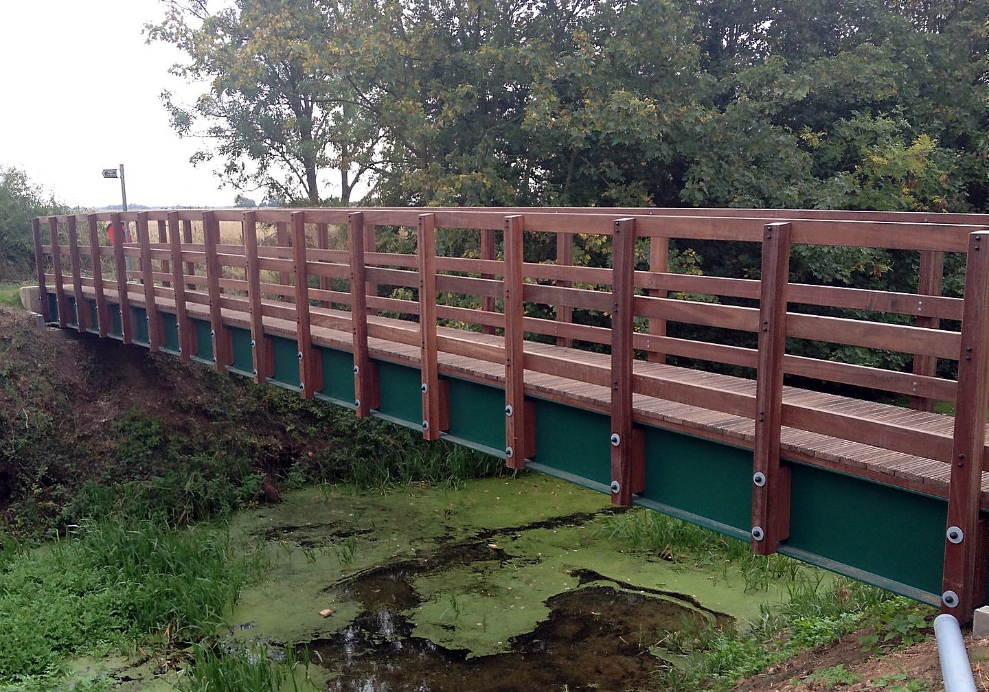 Steel and Timber bridge combinations